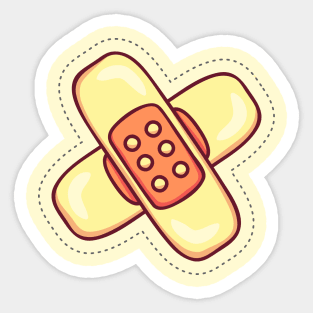 band-aid Sticker